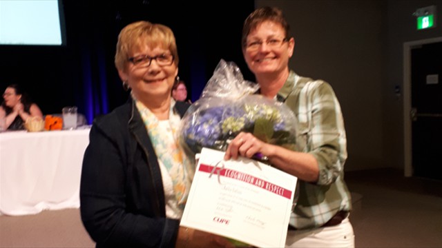 CUPE Local 3260 Retirees Recognition at AGM 2018