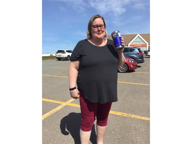 Crystal MacEwen winner of a YETI